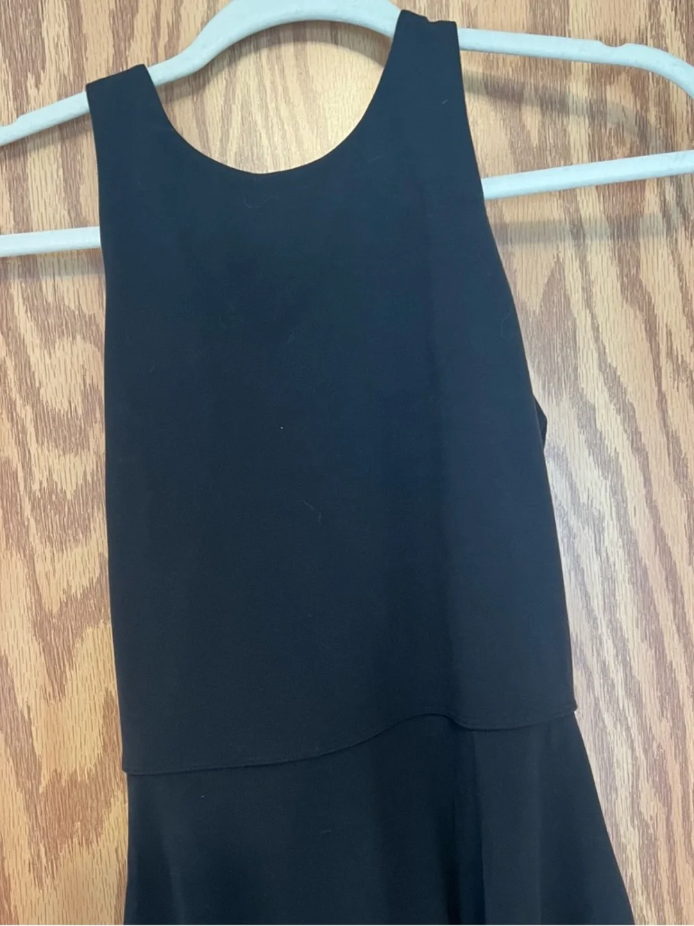 Athleta Black Sleeveless Mini Dress with Pockets - Picture 3 of 8